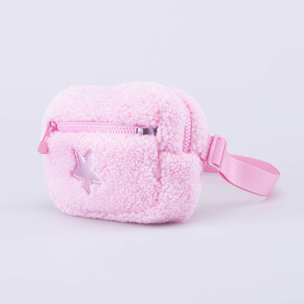 02819009-40 Сумка поясная Звезда розовый, все фото 2