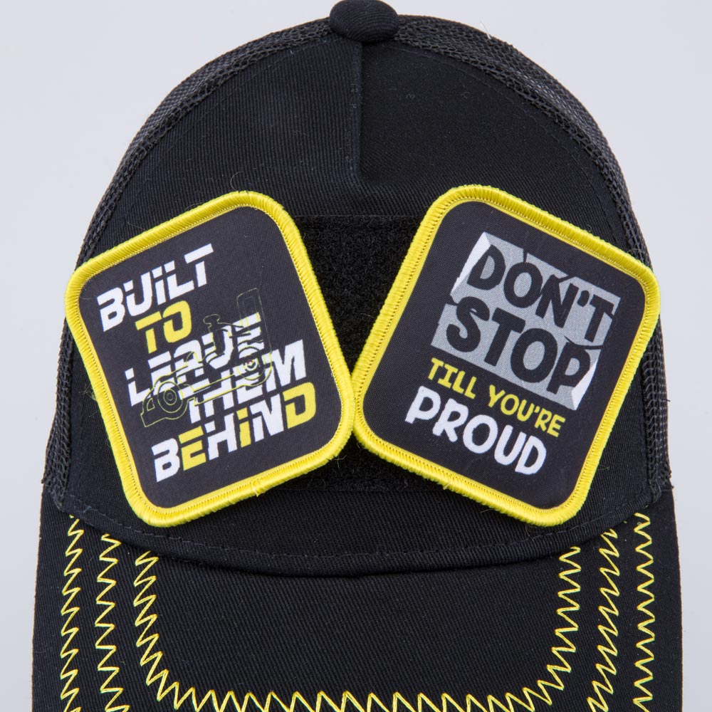 07709123-40 Кепка-бейсболка с сеточкой и сменными патчами, все фото 5