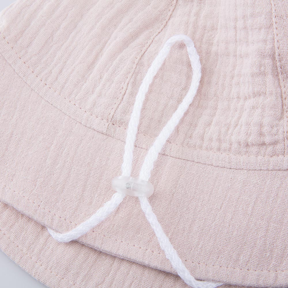 07710021-42 Бежевая панама из муслина, все фото 4