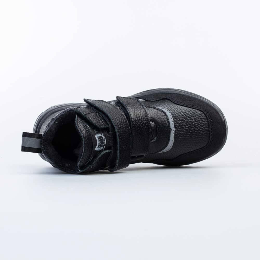 752199-31 Демисезонные ботинки на липучках Стиль черный, все фото 4