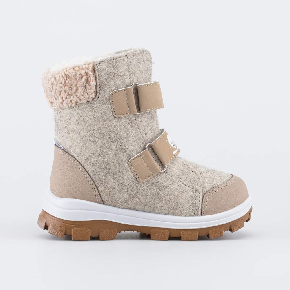 157015-41 Бежевые валенки для девочки Лисенок , все фото 2