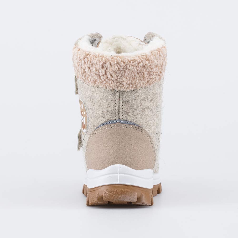 157015-41 Бежевые валенки для девочки Лисенок , все фото 5