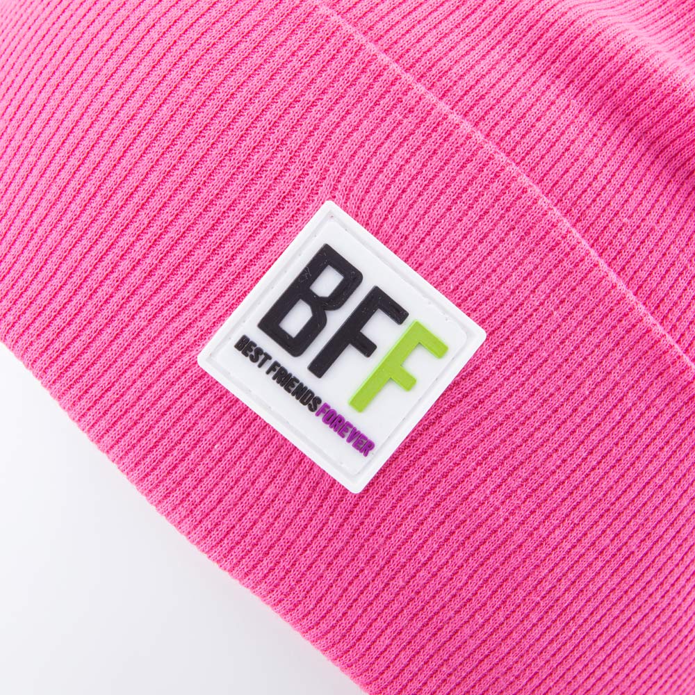 07811983-40 Комплект шапка+снуд для девочки розовый, все фото 3