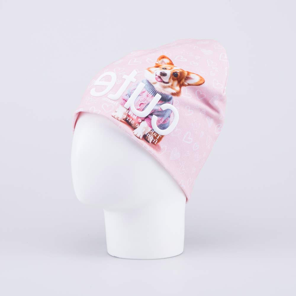 07811991-40 Шапка для девочки Модный Корги, все фото 1