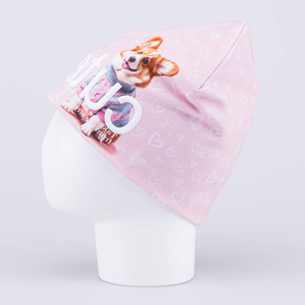 07811991-40 Шапка для девочки Модный Корги, все фото 2