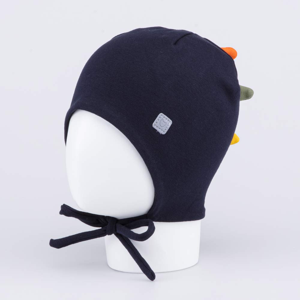 07711660-40 Хлопковая шапка для мальчика Дракончик, все фото 1