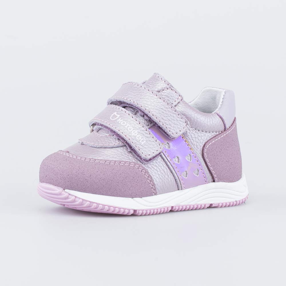 032094-22 Полуботинки для первых шагов Сердечки, все фото 1