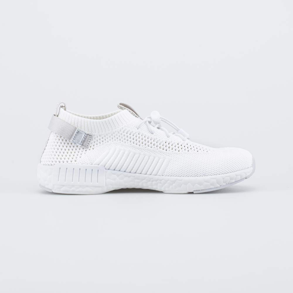 441027-12 Белые текстильные кроссовки, все фото 2