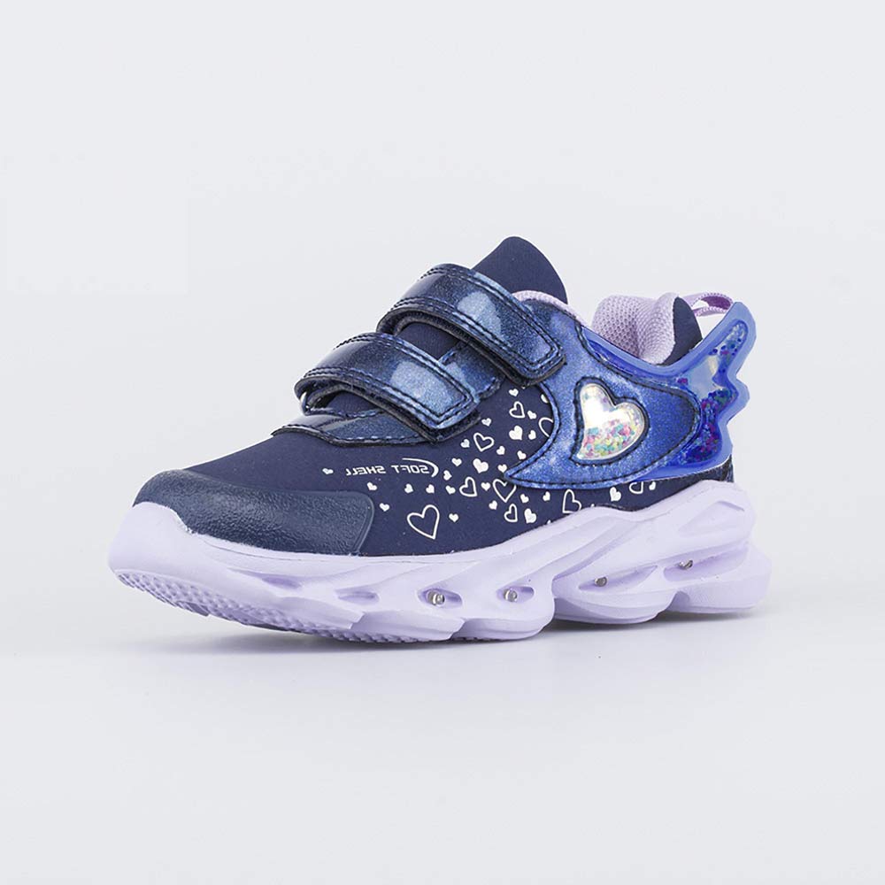 544212-71 Синие кроссовки с LED и Softshell, все фото 1