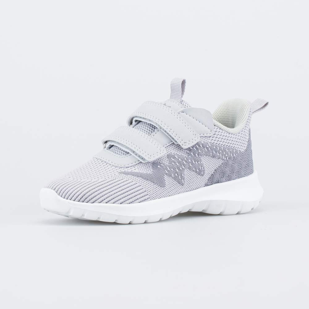 544217-11 Серые кроссовки на липучках, все фото 1