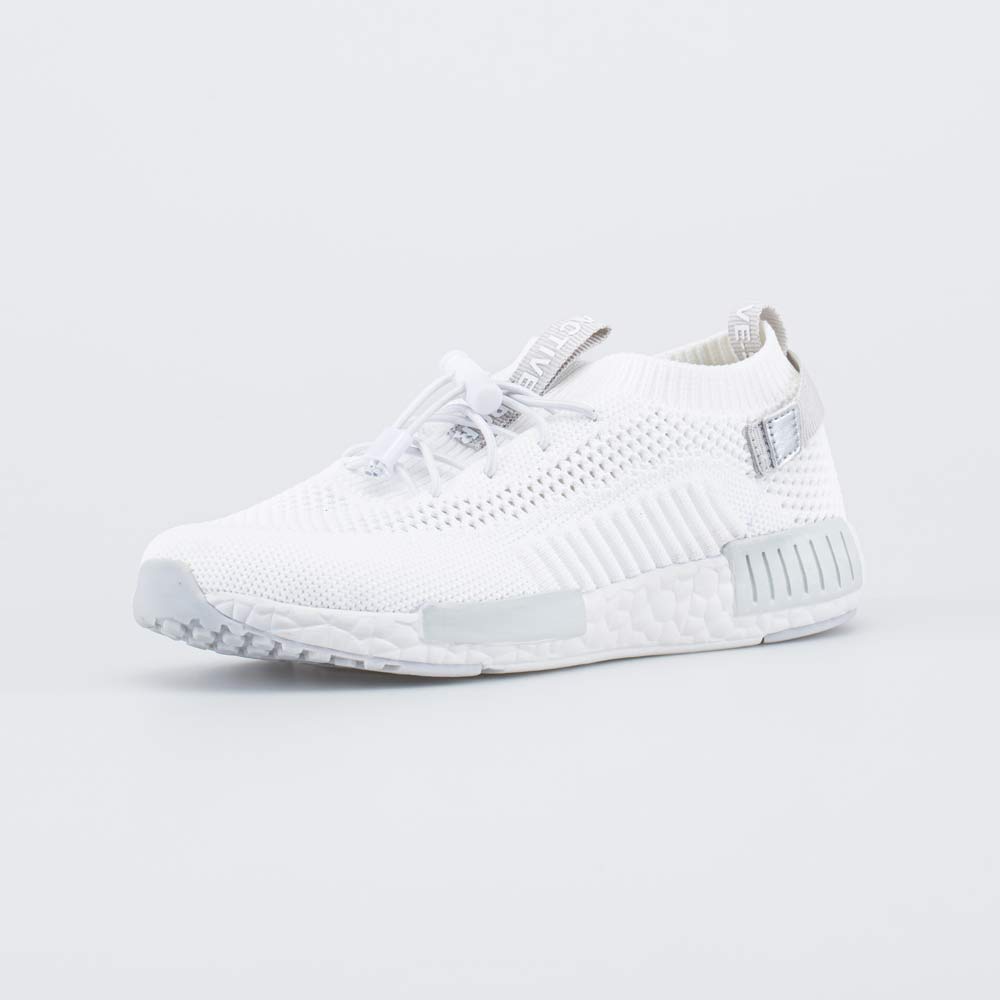 641041-12 Белые текстильные кроссовки, все фото 1