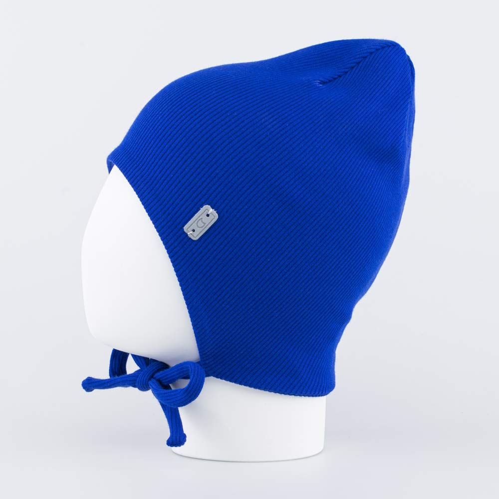 07711642-41 Шапка детская с завязками синий, все фото 2