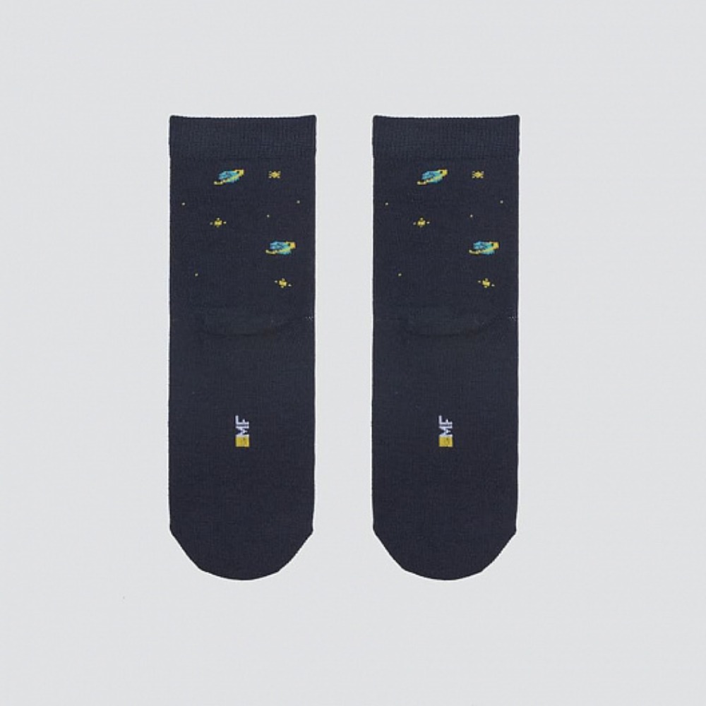 07742418-40 Носки детские Космические просторы темно-синий, все фото 2