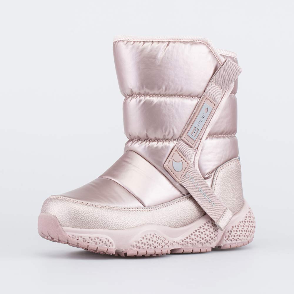 464074-43 Розовые сапожки-дутики для девочки, все фото 1