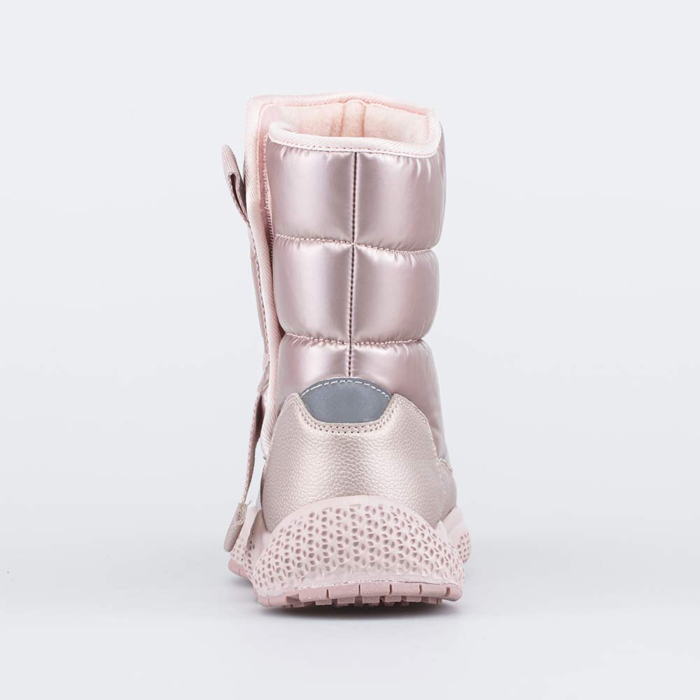 664131-45 Розовые сапожки-дутики подростковые , все фото 5