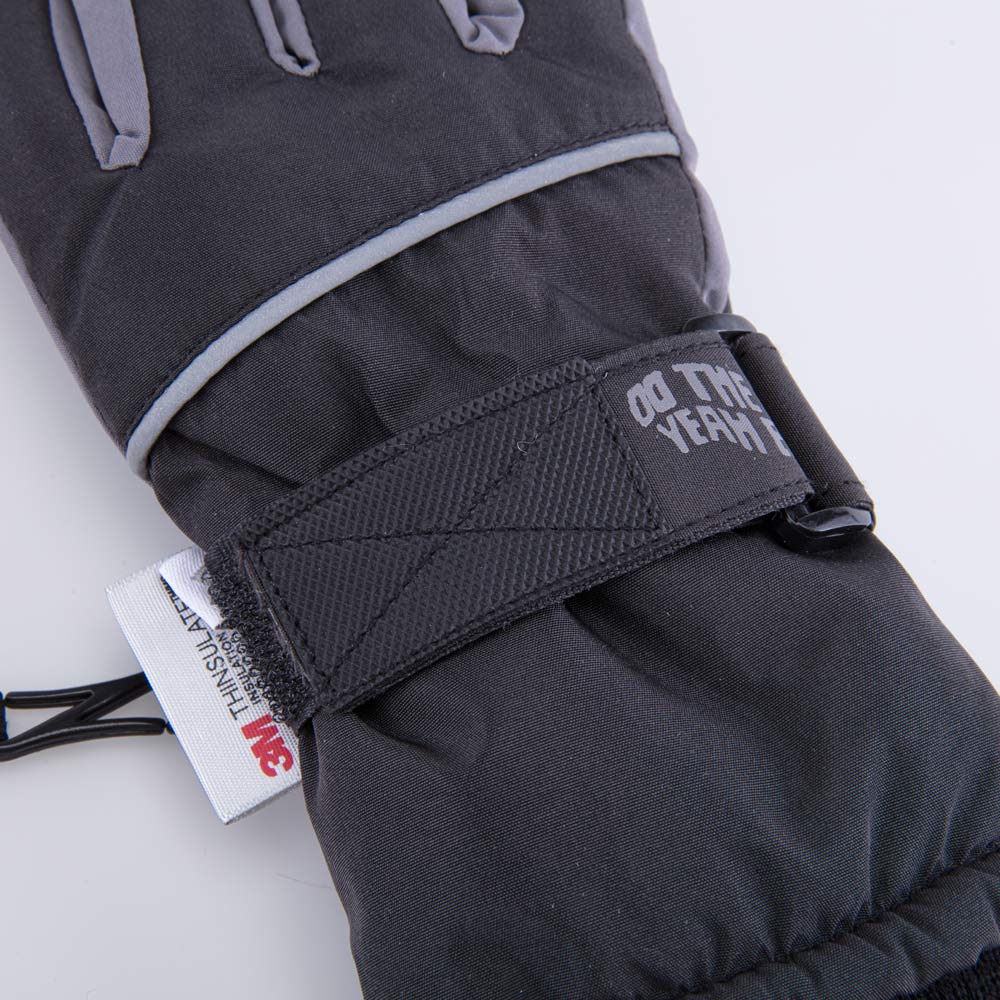 07722249-41 Перчатки с тинсулейтом черно-серый, все фото 4