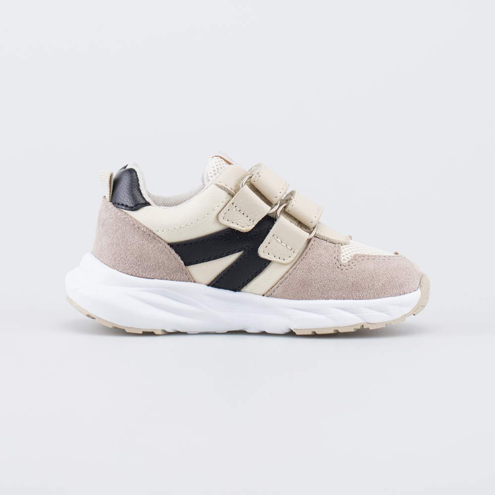 344547-13 Бежевые кроссовки на липучках, все фото 2