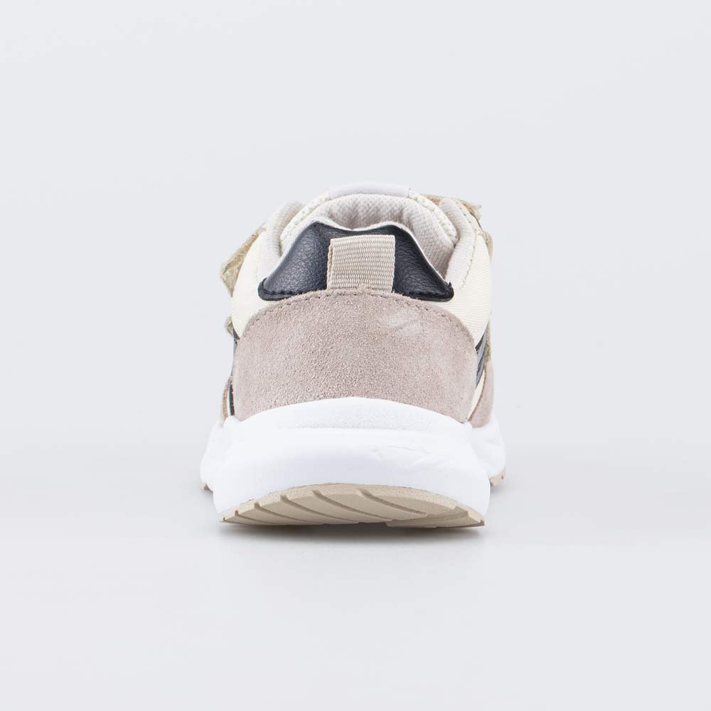 344547-13 Бежевые кроссовки на липучках, все фото 5