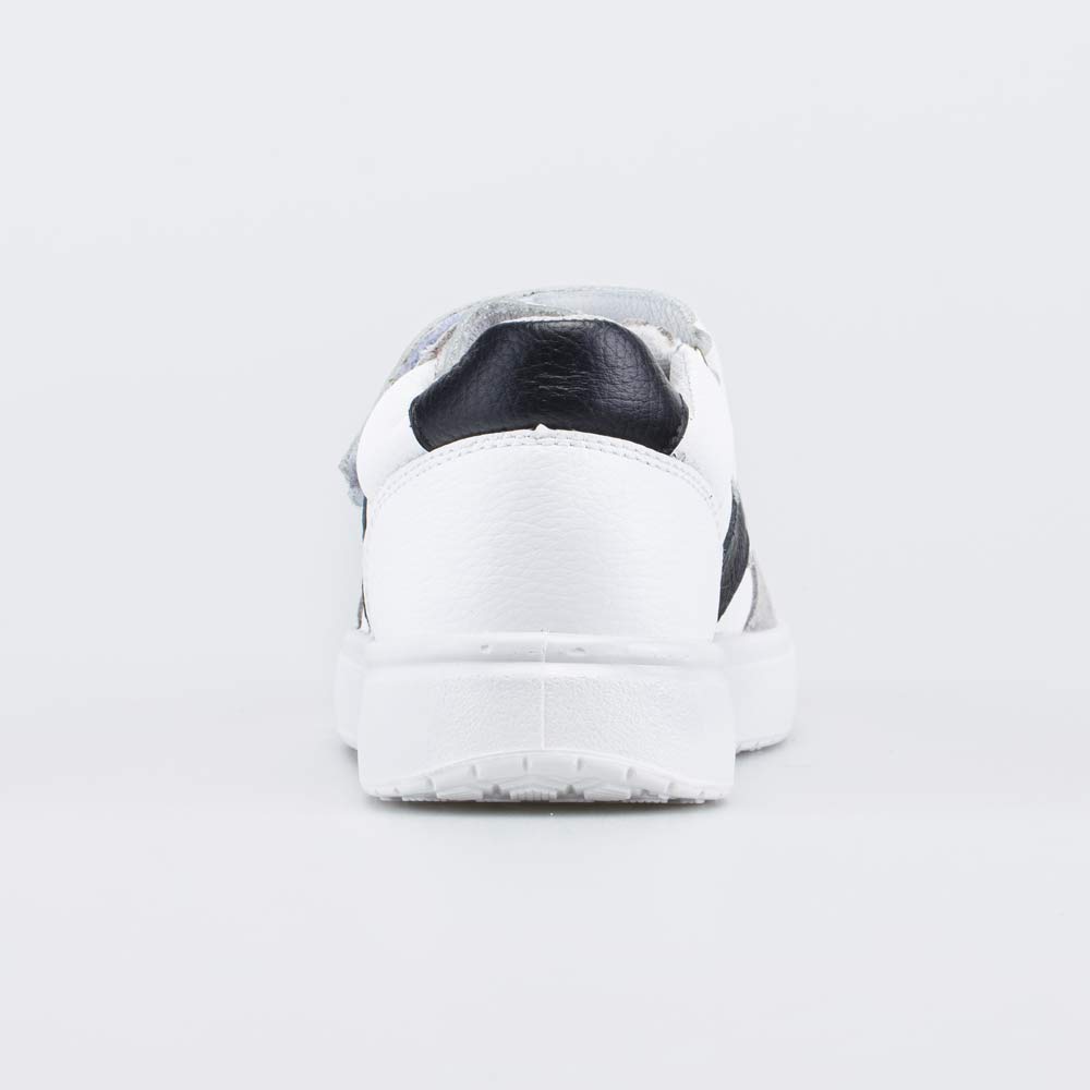 532341-11 Кожаные полуботинки-кеды на липучках , все фото 5