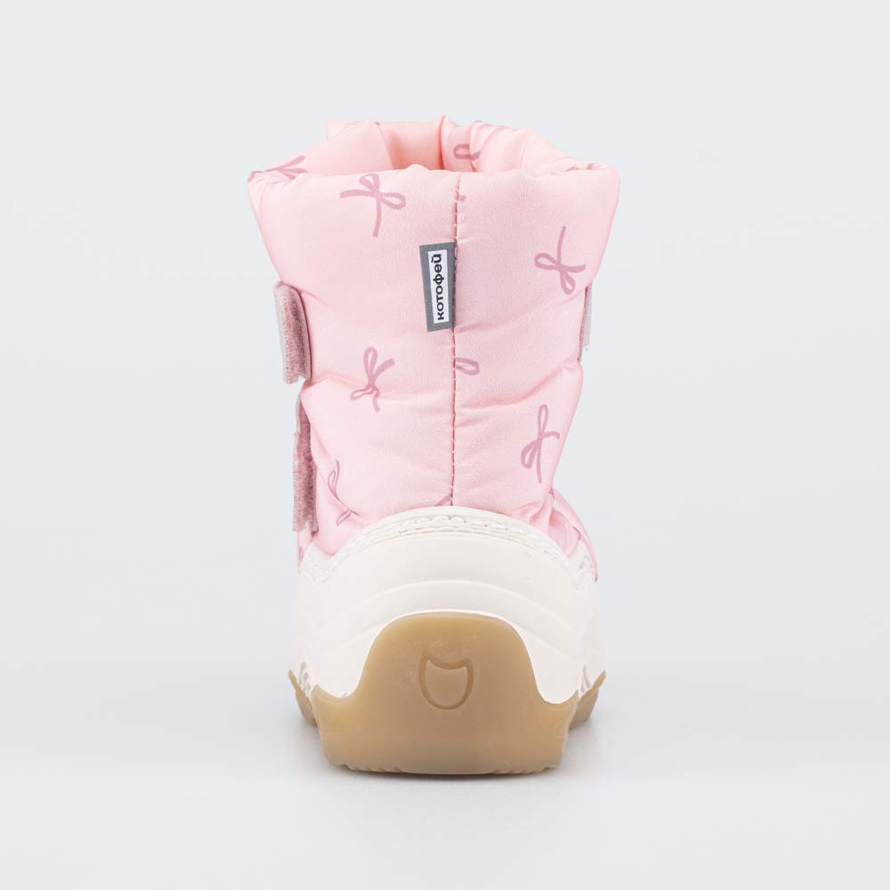 161004-43 Зимние дутики для девочки Бантики , все фото 5