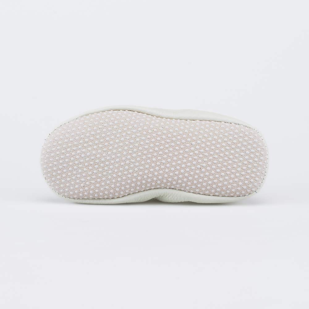 212010-01 Кожаные чешки детские белые, все фото 3