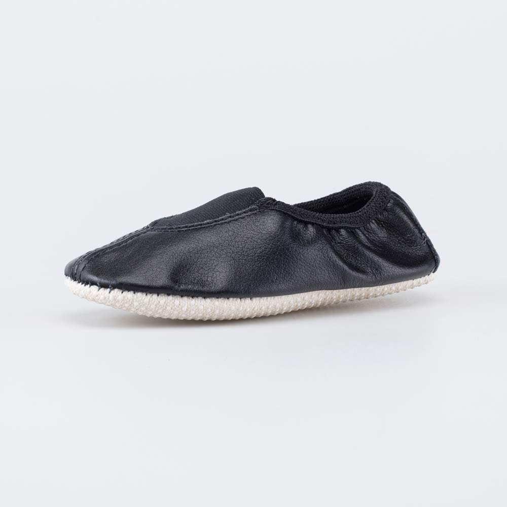 212010-02 Кожаные чешки детские черные, все фото 1