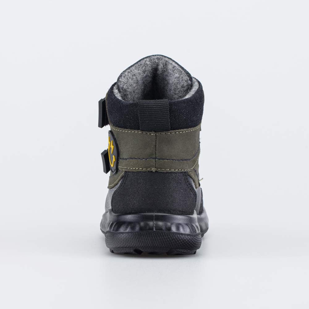 152391-37 Кожаные утепленные ботинки Смайл, все фото 5