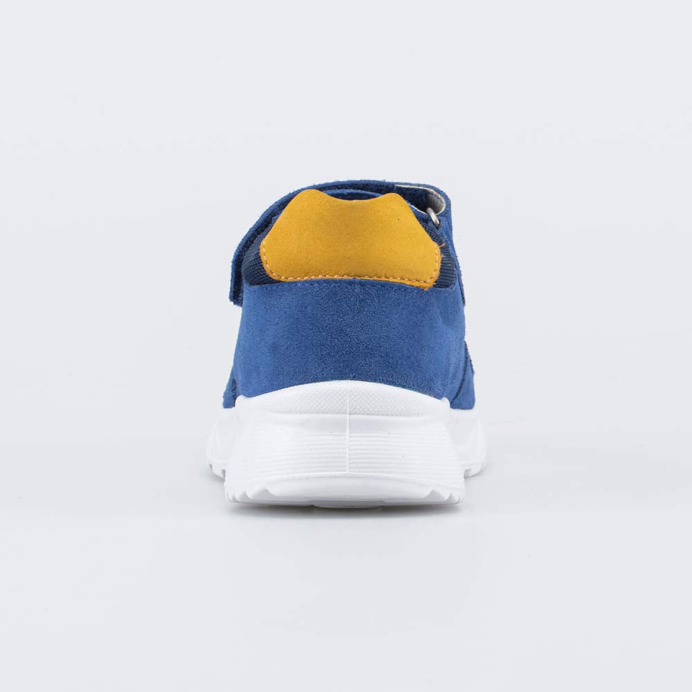 522187-23 Кожаные сандалии для мальчика Синий, все фото 5