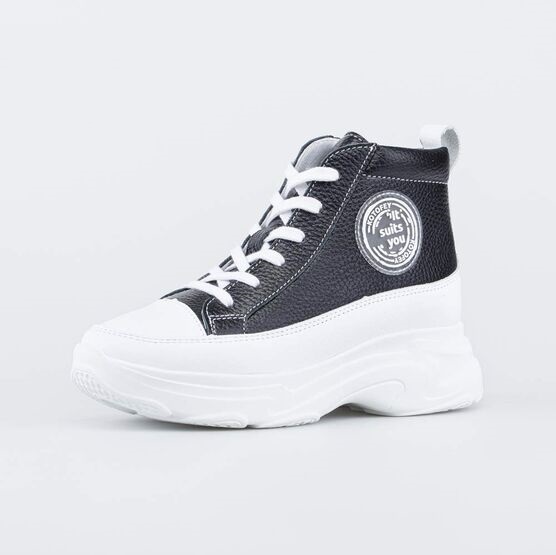 752231-22 Кожаные ботинки на высокой подошве, все фото 1