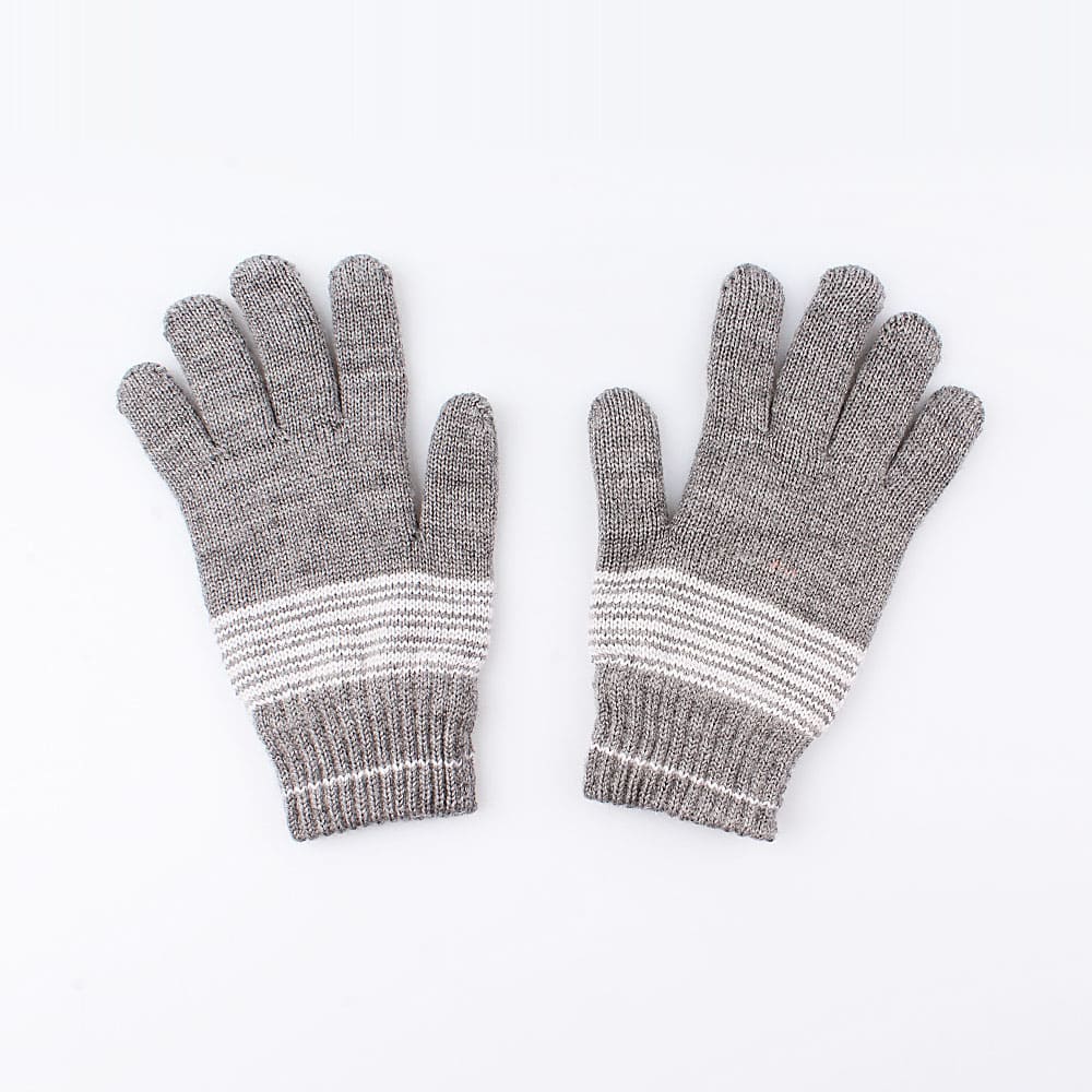 07022133-40 Перчатки детские двухслойные серые, все фото 2