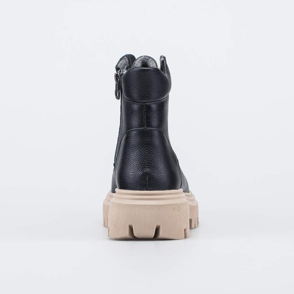 752234-31 Кожаные ботинки на тракторной подошве, все фото 5