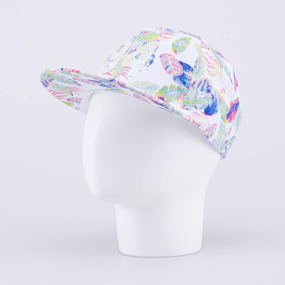 07809028-40 Кепка-бейсболка с прямым козырьком Тропики, все фото 1