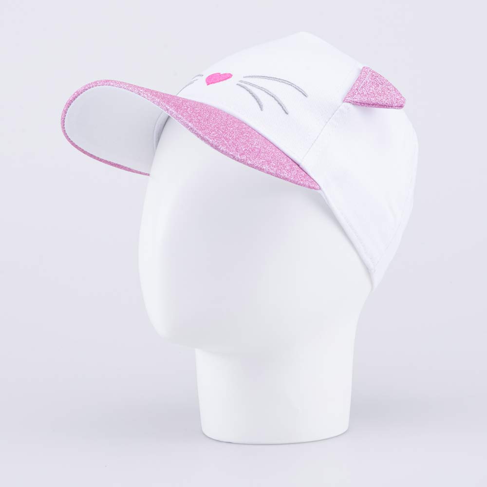 07809040-40 Кепка-бейсболка с ушками для девочки, все фото 1