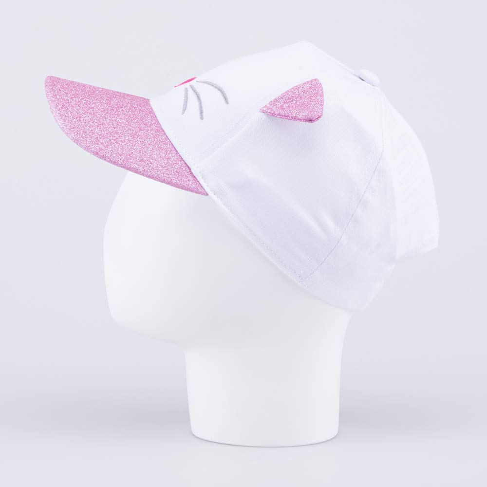 07809040-40 Кепка-бейсболка с ушками для девочки, все фото 2