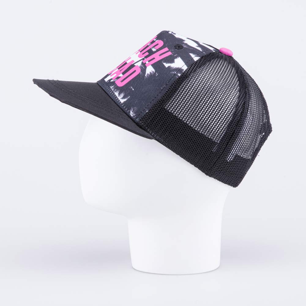 07809043-40 Кепка-бейсболка с сеткой для девочки черный, все фото 2