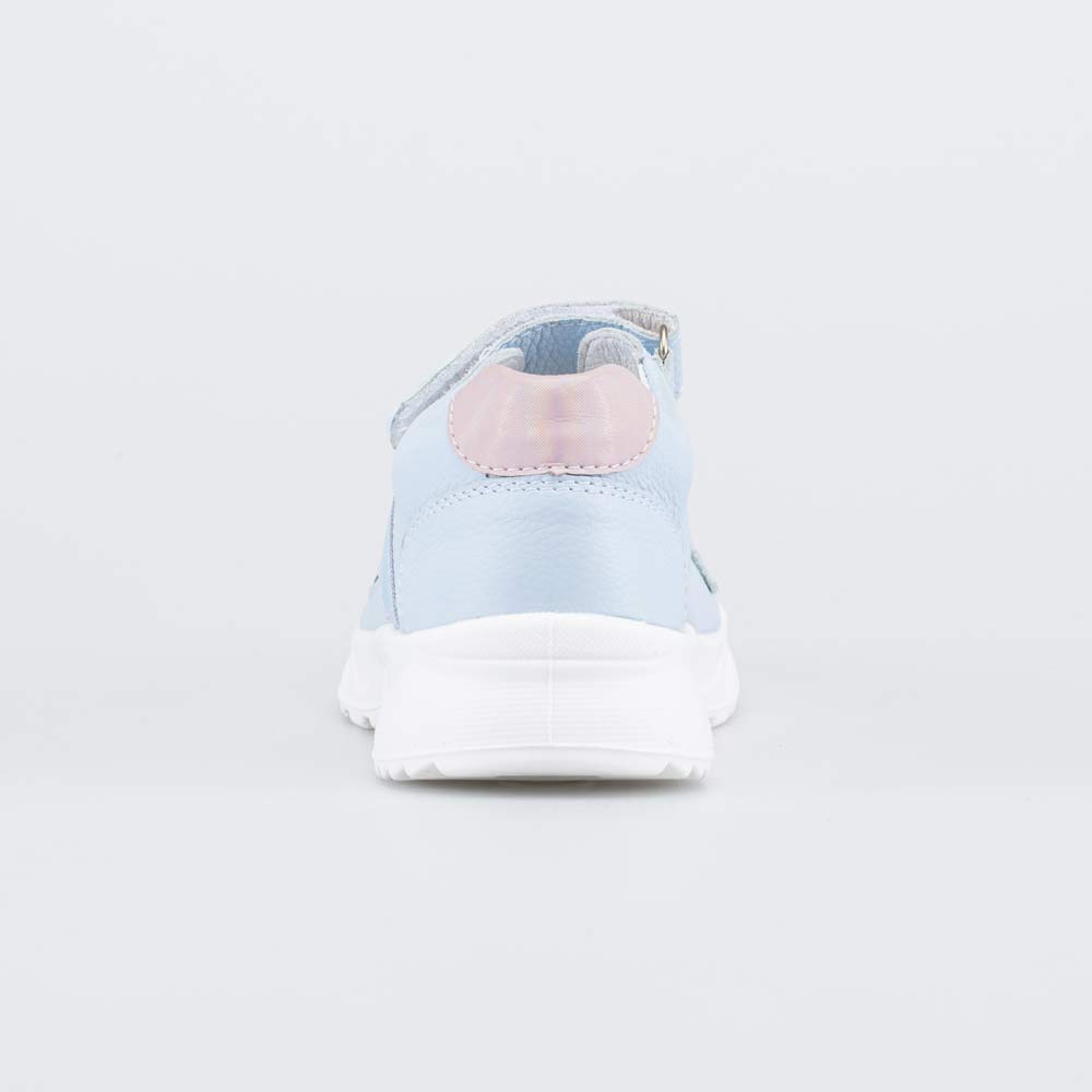 522183-21 Кожаные сандалии Нежно-голубой, все фото 5