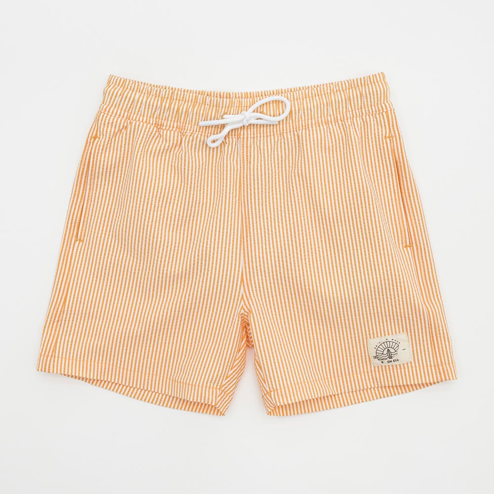 07753064-41 Шорты плавательные для мальчика оранжевые, все фото 1