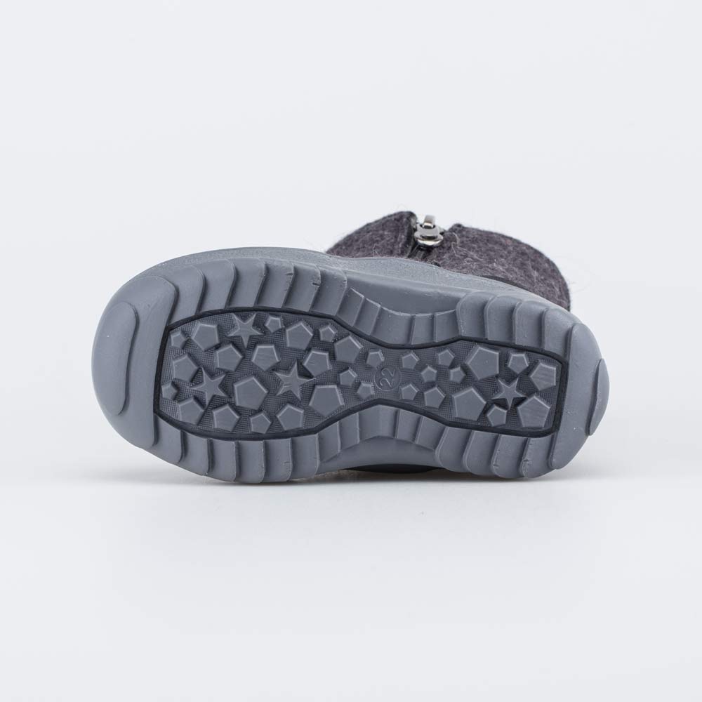 167071-42 Серые валенки на молнии Медвежонок , все фото 3