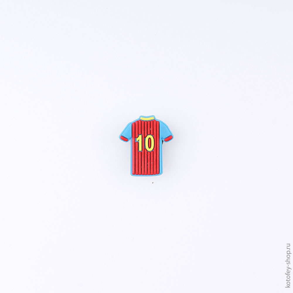 03014003-40 Украшение для обуви Футболка синяя, все фото 1