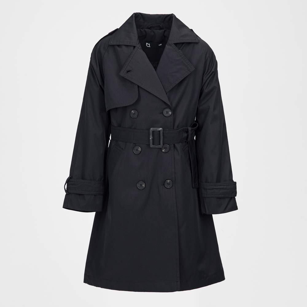 07872004-42 Плащ-тренч детский черный, все фото 1