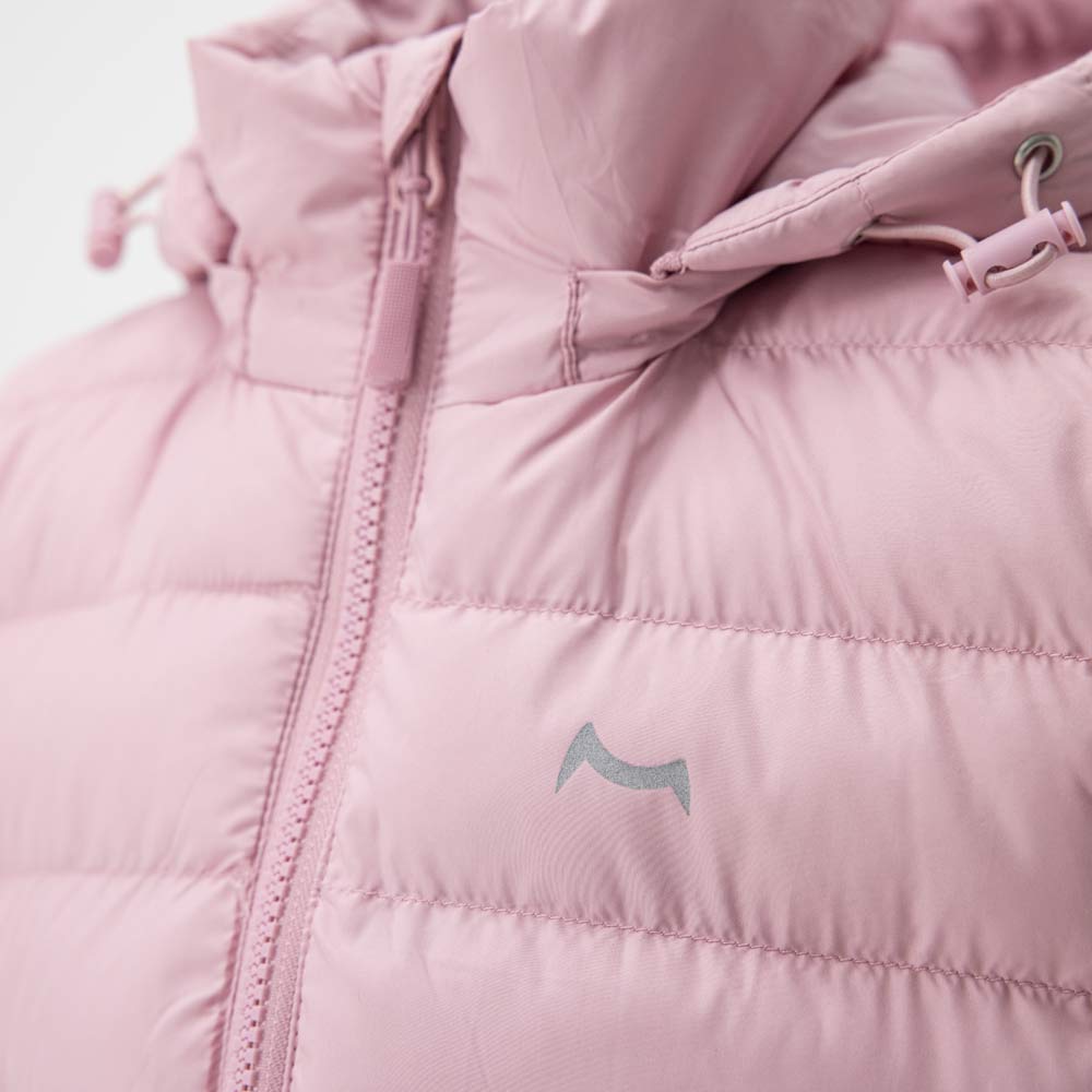 07885004-40 Жилет с капюшоном для девочки розовый, все фото 4
