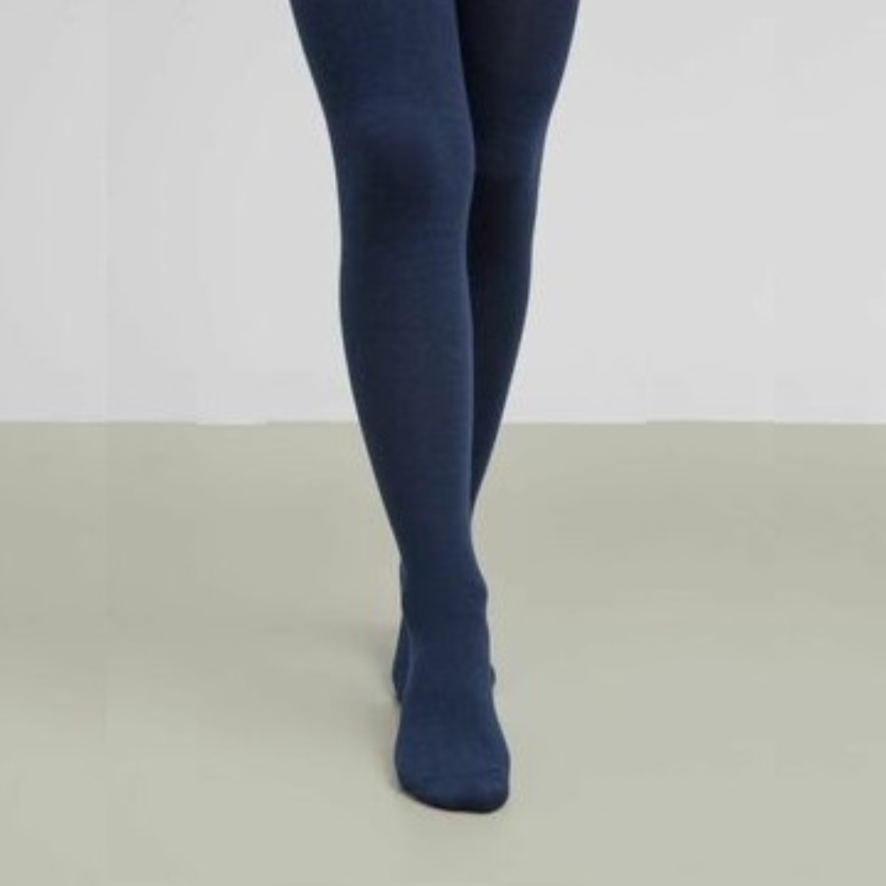07032357-40 Базовые колготки тёмно-синие, все фото 1