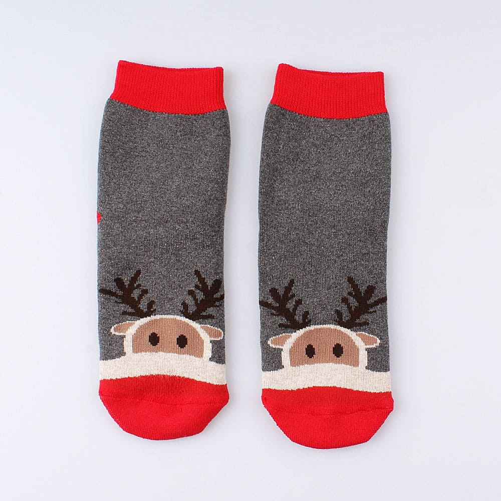 07042313-40 Носки детские махровые Северный олень тёмно-серый, все фото 1