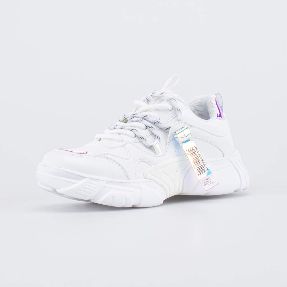 644357-74 Белые кроссовки с двойной шнуровкой, все фото 1