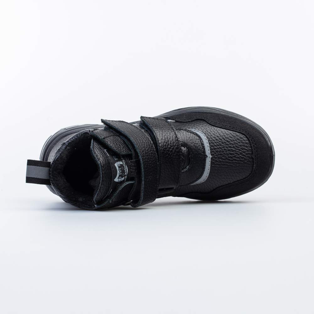 552265-35 Демисезонные ботинки на липучках Стиль черный, все фото 4