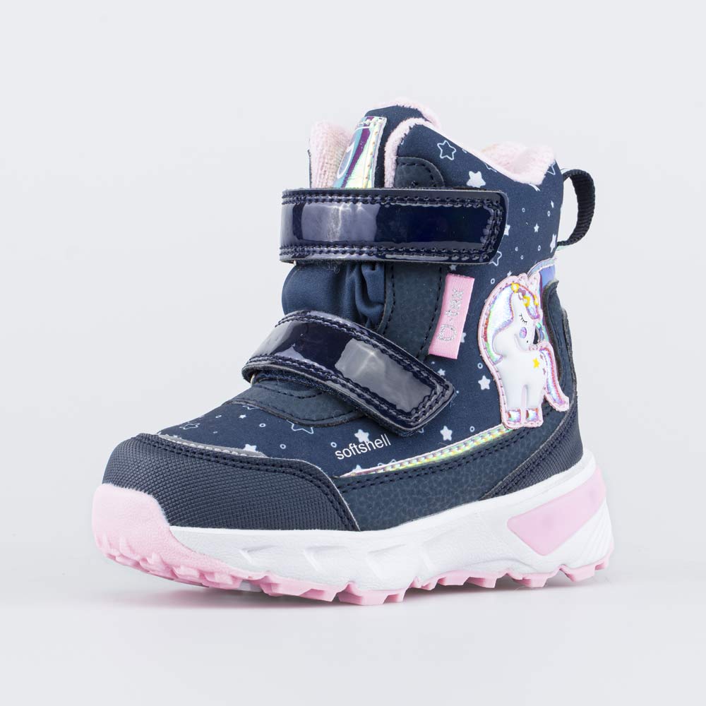 254803-43 Мембранные ботинки с LED Единорог, все фото 1