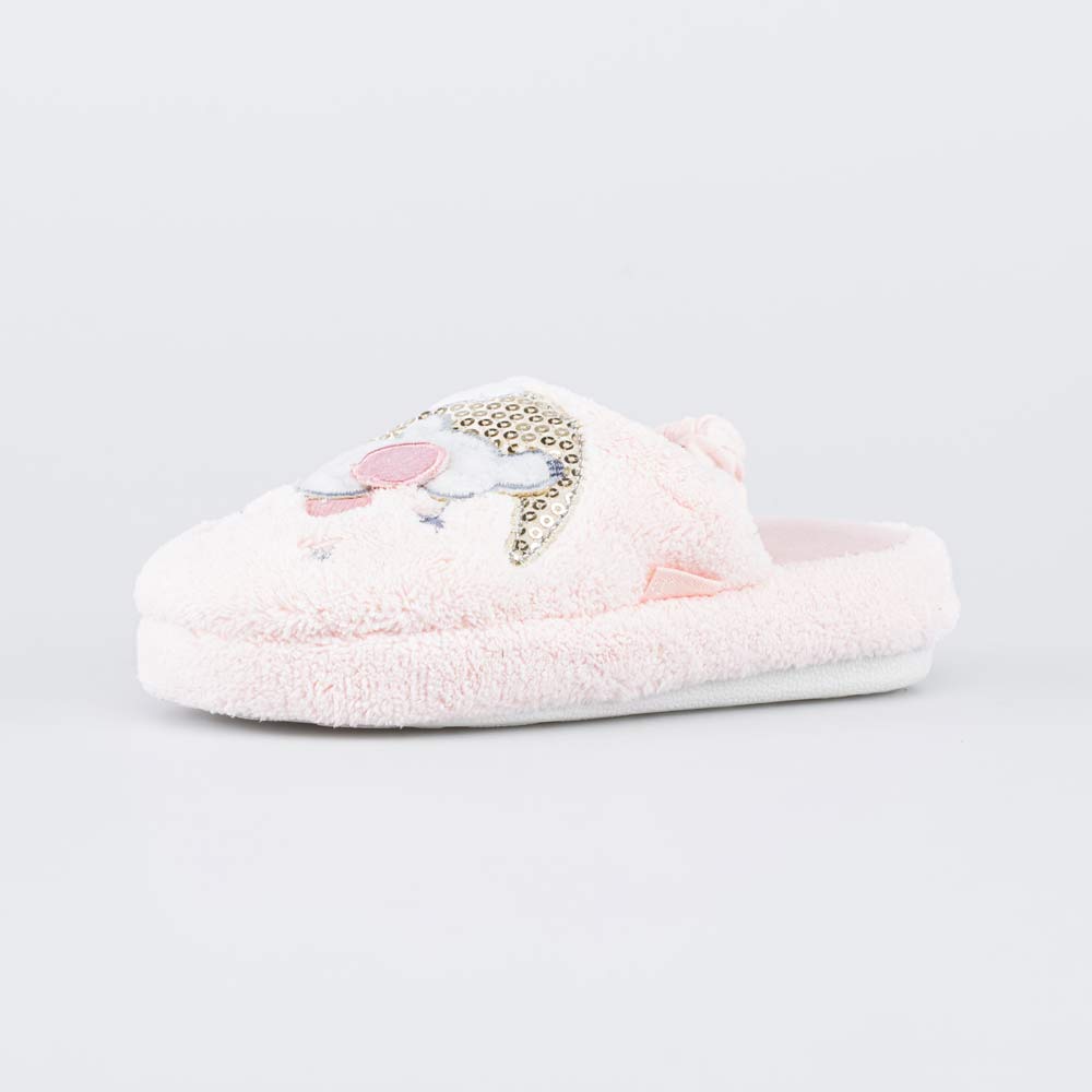 331280-11 Тапочки для девочки Слон и Луна розовые, все фото 1