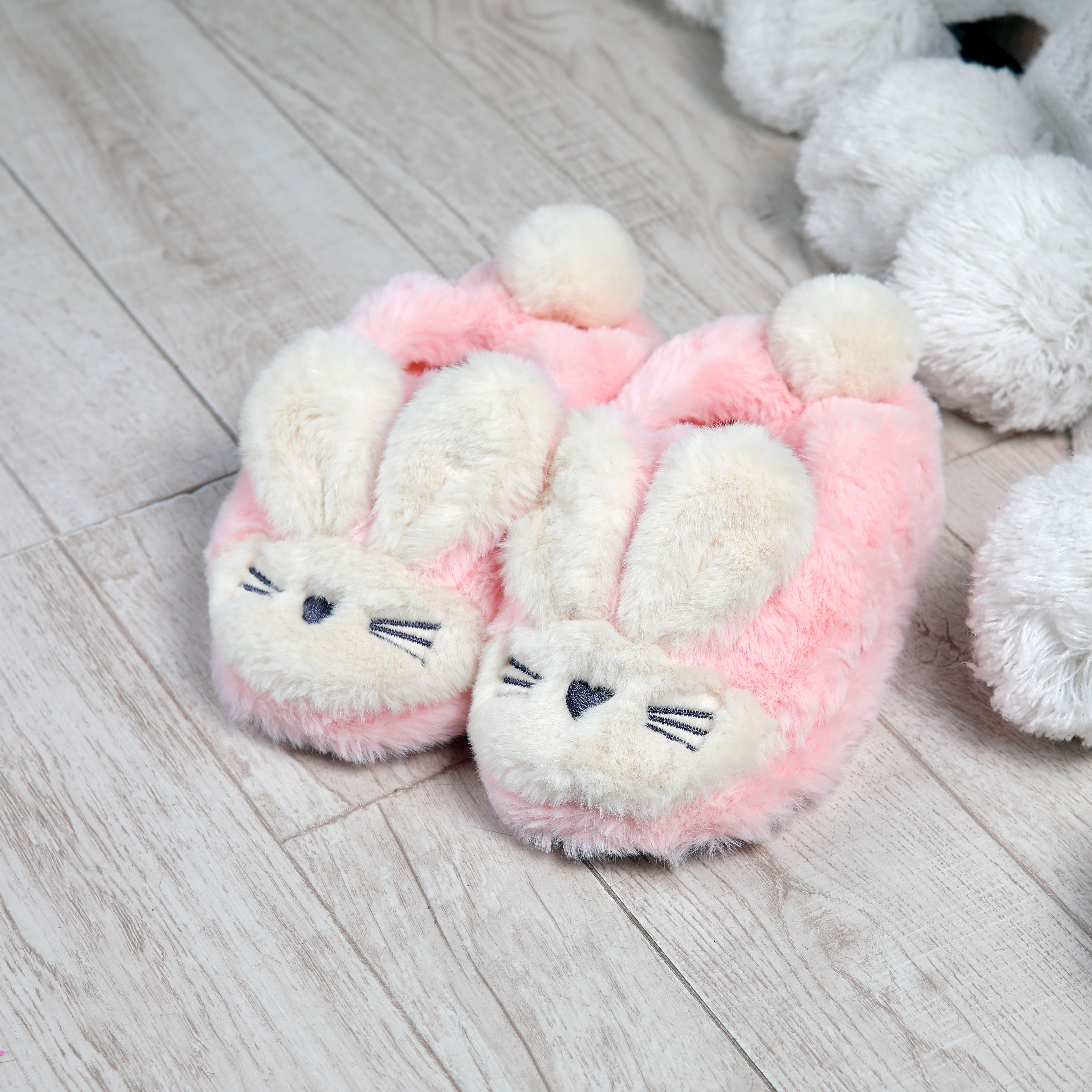 331289-11 Пушистые тапочки Маленький зайка, все фото 6