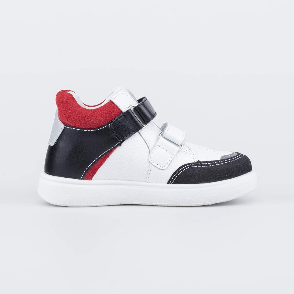 352378-22 Кожаные ботинки на липучках , все фото 2