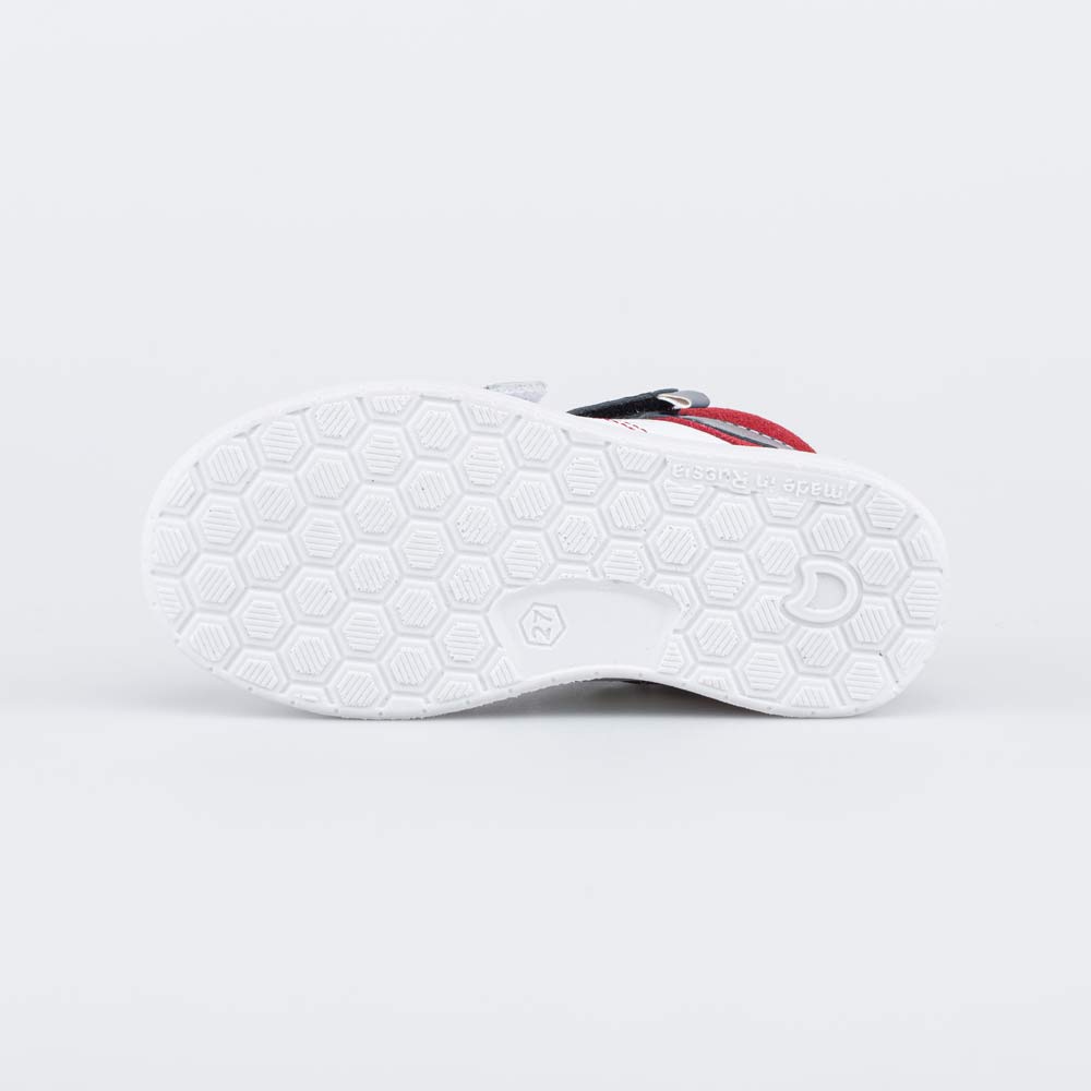 352378-22 Кожаные ботинки на липучках , все фото 3